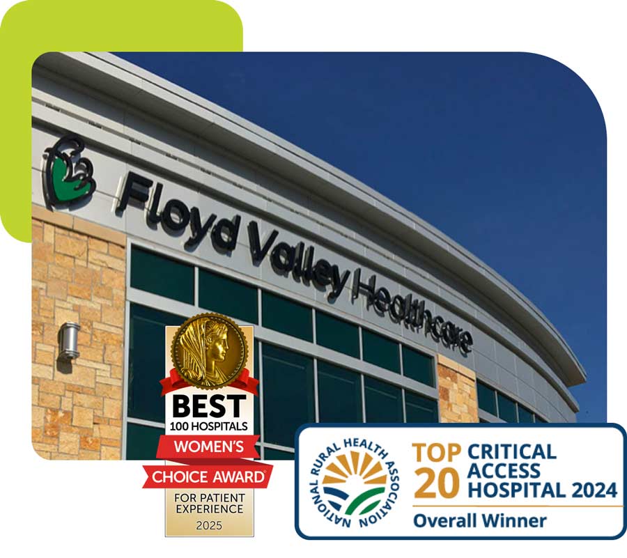 Award winning hospital in Le Mars, Iowa - 2024 and 2025